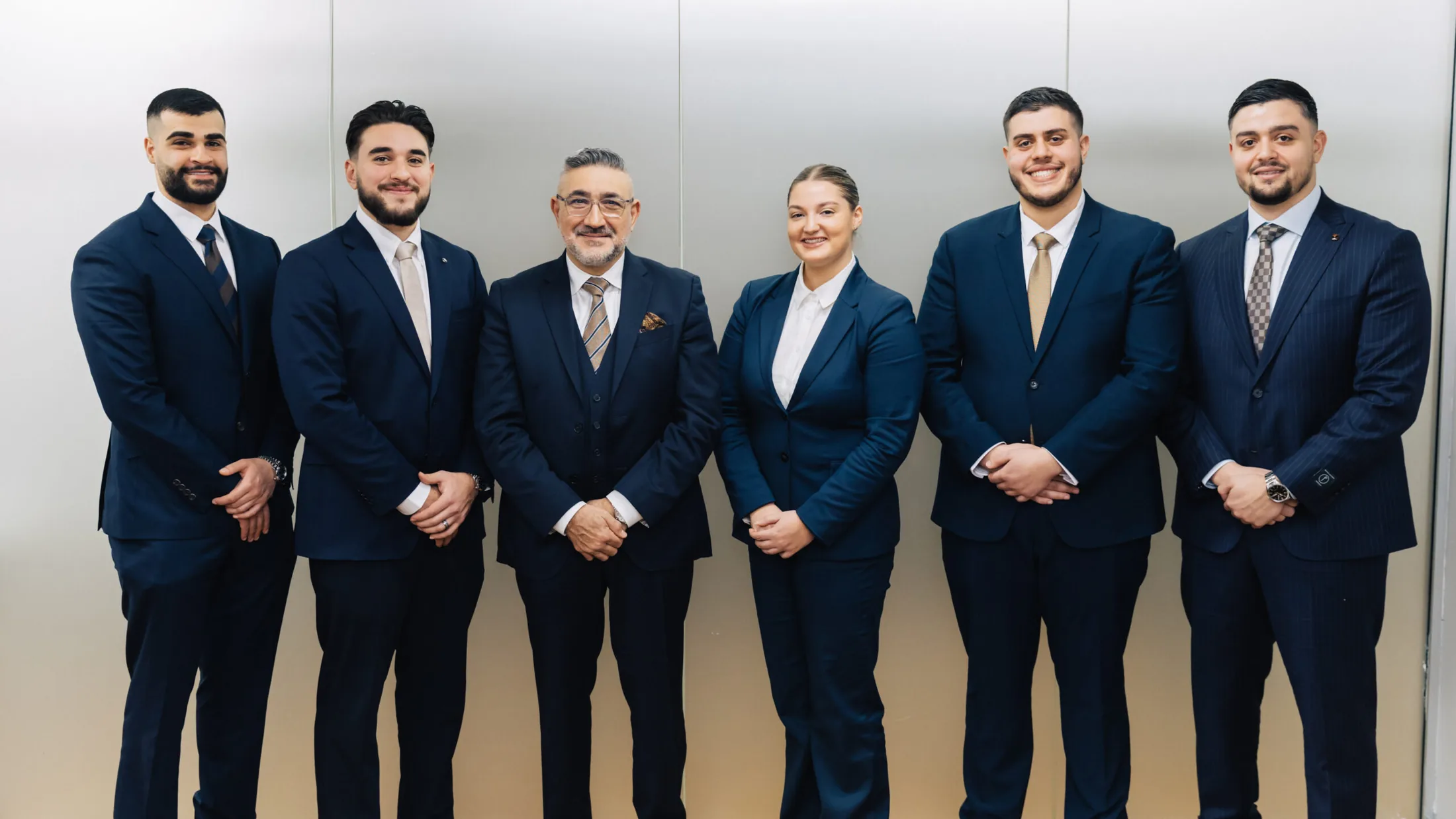 The Dr. Abbie Clinics podiatry team, with founder Dr Abbie Najjarine at the centre